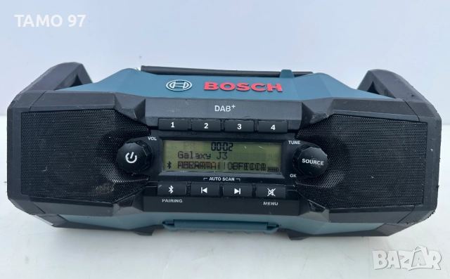 BOSCH GPB 18V-2 SC DAB+ - Акумулаторно строително радио с Bluetooth, снимка 2 - Други инструменти - 52778217