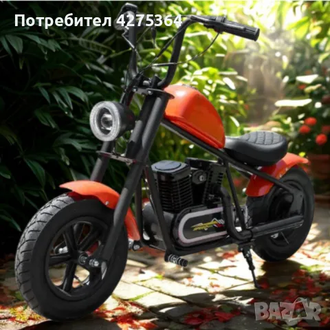 Електрически детски мотоциклет – Ретро стил и модерна технология