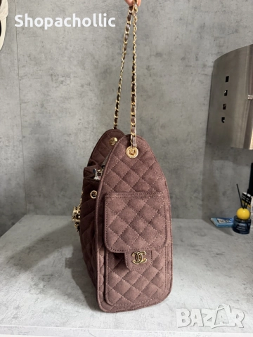 Дамска чанта Chanel 25, снимка 3 - Чанти - 56275063