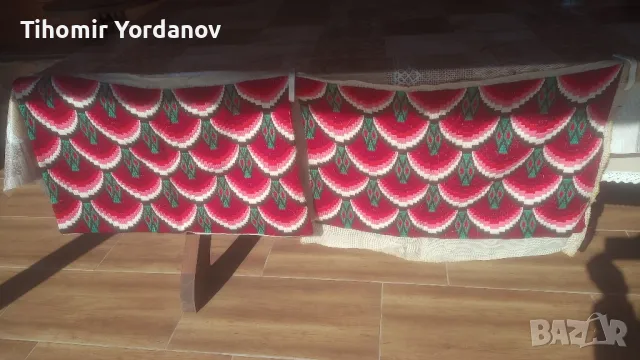 Бродирана възглавница -2 броя., снимка 14 - Антикварни и старинни предмети - 50302846