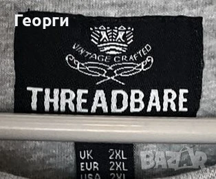 Унисекс тениска с джобче, threadbare denim corps, снимка 3 - Тениски - 50457405