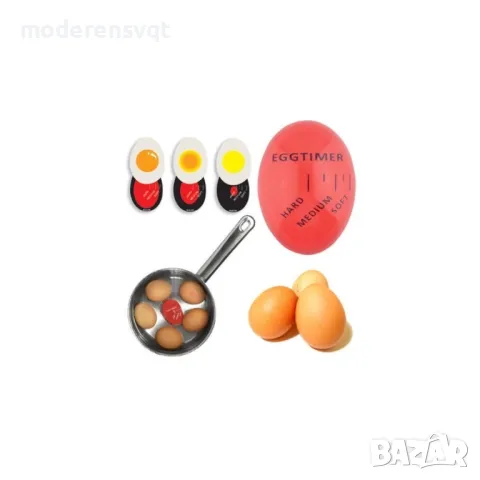 Таймер за варене на Яйца с Променящи се Цветове