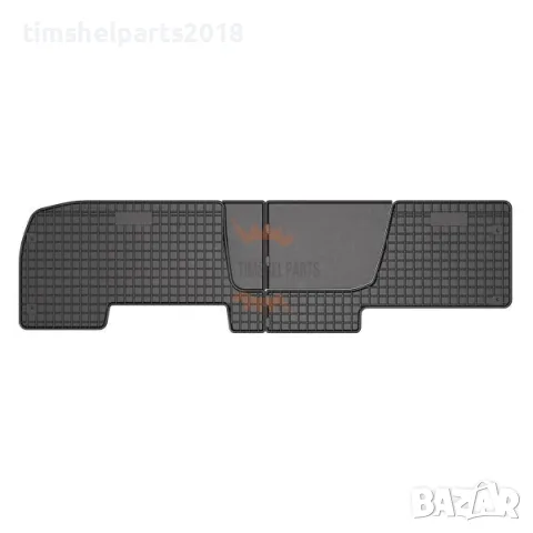 Гумени стелки "2-ри ред седалки" за Renault Trafic 2001-2014 , Opel Vivaro 2001-2014 ,Primastar 
