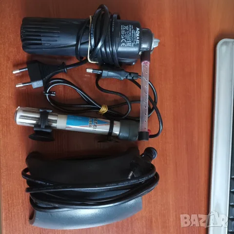 филтър и нагревател за аквариум