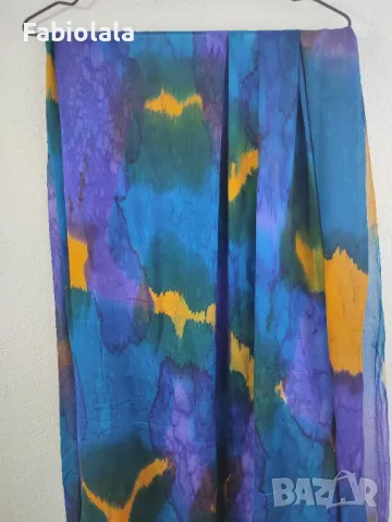 Silk scarf XXL, снимка 9 - Шалове - 48797402