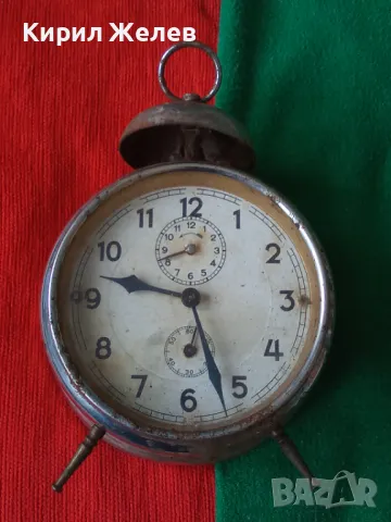 СТАРИНЕН НЕМСКИ КОЛЕКЦИОНЕРСКИ МЕХАНИЧЕН РЕТРО БУДИЛНИК от ЦАРСКО ВРЕМЕ 43625, снимка 18 - Антикварни и старинни предмети - 44466187