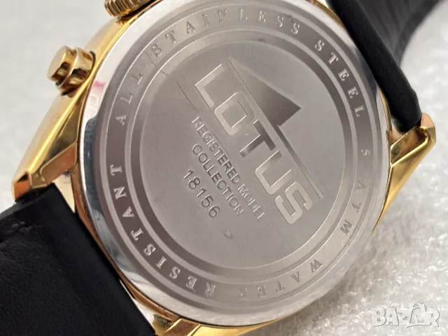 Мъжки Часовник LOTUS Chronograph мод.: 18156, 5 ATM, снимка 6 - Мъжки - 55896906