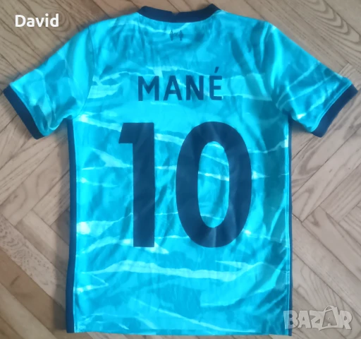 Оригинална детска фланелка на Ливърпул х Садио Мане 20/21 Away, снимка 2 - Футбол - 50504166
