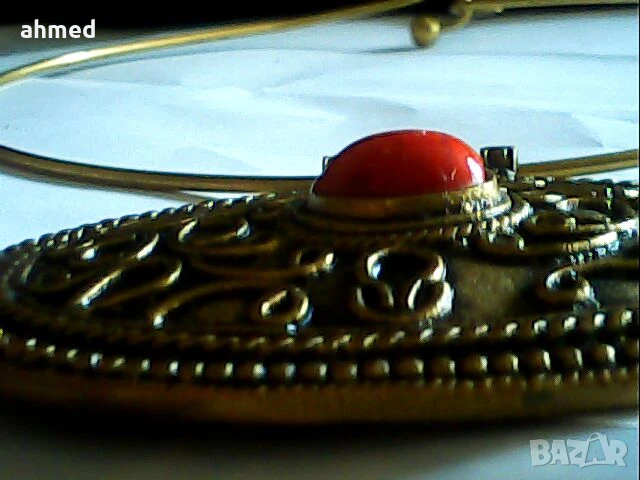 красиво позлатано колие 4окер, снимка 6 - Колиета, медальони, синджири - 51107633