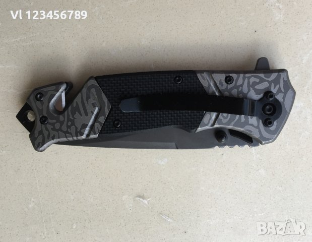  Browning F119 сгъваем джобен полуавтоматичен нож с резец за въже, снимка 5 - Ножове - 41458471