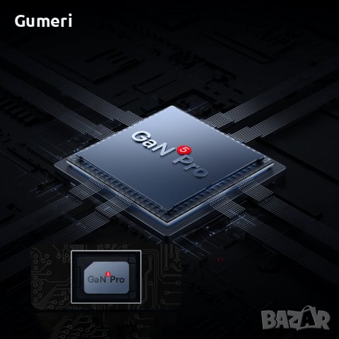 Baseus GaN 5 Pro Charger 100W  - Зарядно за лаптопи, смартфони и таблети, снимка 3 - Оригинални зарядни - 39029338