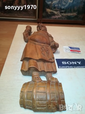 МОНАХ ВЪРХУ БУРЕ-ДЪРВО ВНОС ГЕРМАНИЯ 0508231745, снимка 13 - Антикварни и старинни предмети - 41766612