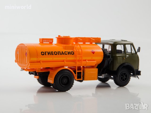 МАЗ 506 АЦ-8-500А цистерна - мащаб 1:43 на Наши Грузовики моделът е нов в кутия, снимка 9 - Колекции - 42698855