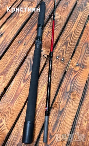 Въдица Penn Warfare Light Trolling Rod 8-16lb – карбонова, подходяща за сомски и тролинг риболов, снимка 7 - Въдици - 51197554