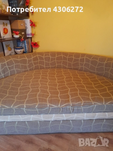 Диван с функция сън., снимка 3 - Дивани и мека мебел - 52676608