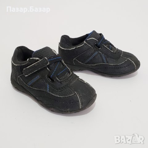 Smartfit Детски Бебешки Кожени Маратонки Изкуствена Кожа Велкро 21-22 13.5см, снимка 2 - Детски маратонки - 42651388