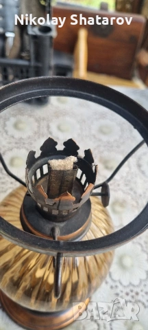 газена лампа , снимка 2 - Настолни лампи - 53281867