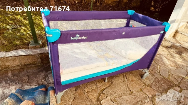 Детско креватче, снимка 2 - Кошарки - 53742845