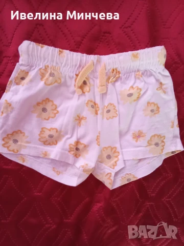 Бебешки къси панталонки размер 80 , снимка 3 - Панталони и долнища за бебе - 51420284