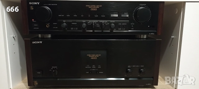 Sony TA-E80ES+ TA-80N, снимка 2 - Ресийвъри, усилватели, смесителни пултове - 53600883