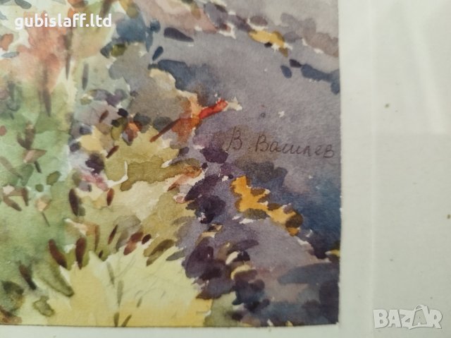 Картина "Копривщица", худ. В. Василев, 1993 г., снимка 4 - Картини - 39964839