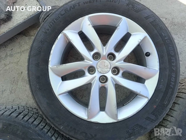 Джанти гуми 17" 5 х 108 - Пежо, Ситроен / Peugeot , Citroen, снимка 5 - Гуми и джанти - 51294981