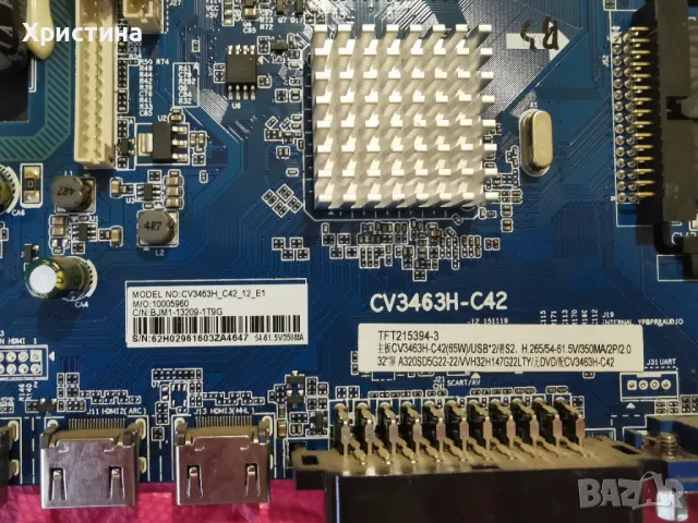 Main board CV3463H-C42, снимка 2 - Части и Платки - 47981305