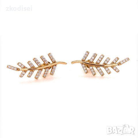 Златни обеци 4,11гр. 14кр. проба:585 модел:16523-3