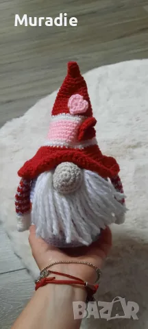 гном от плюшена прежда, снимка 5 - Плюшени играчки - 49545992