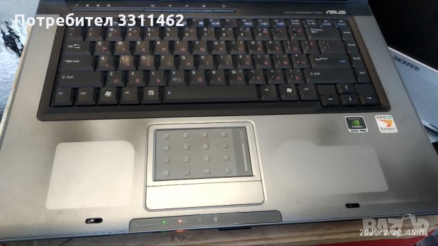Лаптоп Asus F5N №21, снимка 1 - Лаптопи за дома - 35878186