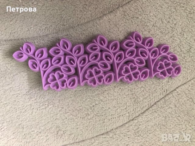  Щампа  - цветя, снимка 1