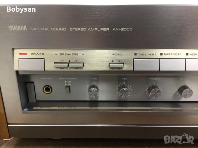 YAMAHA  AX-2000 , снимка 2 - Ресийвъри, усилватели, смесителни пултове - 42346173