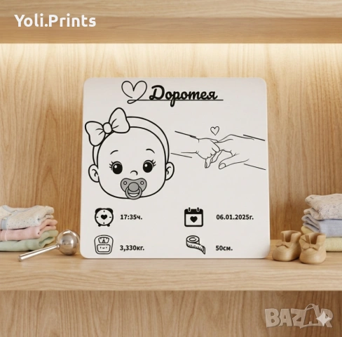 Първи спомени 3D Декорация , снимка 11 - Декорация за дома - 53700022