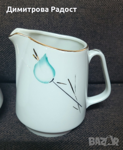 Порцеланов сервиз за чай! Състояние ново! , снимка 6 - Сервизи - 44693689