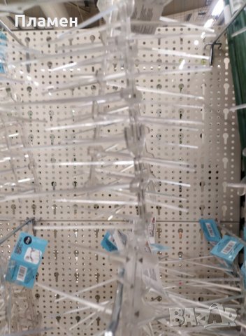 Пластмасови шипове против птици прозрачни 25x3.5x11 см, снимка 3 - Други - 35966266