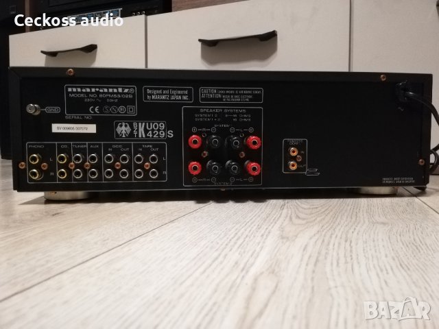 Стерео усилвател MARANTZ PM53, снимка 5 - Ресийвъри, усилватели, смесителни пултове - 44184213