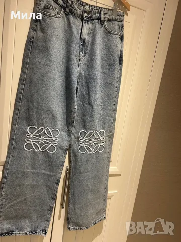 стилни широки дънки Loewe
