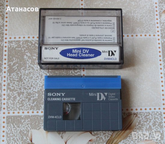 Почистваща касета за MiniDV камера, снимка 2 - Чанти, стативи, аксесоари - 41350047