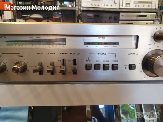 Усилвател ITT 8041 В отлично техническо и визуално състояние. Две по 130 вата музикална , снимка 5 - Ресийвъри, усилватели, смесителни пултове - 41001099