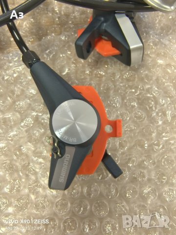 НОВИ Спирачки Shimano XTR-975 PM/IS, снимка 11 - Части за велосипеди - 41943722