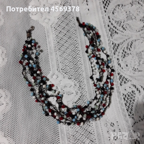 Многоредово Колие с перли , снимка 6 - Колиета, медальони, синджири - 52290604