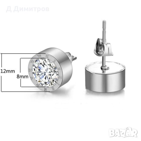 Уникални дамски обеци часовник!, снимка 2 - Обеци - 44448165