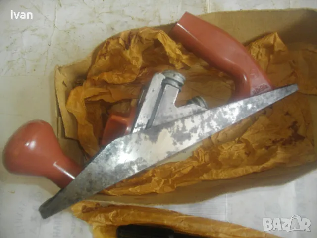 НОВО РУСКО СССР СТАРО КАЧЕСТВО МАСИВНО РЪЧНО РЕНДЕ ПЪЛЕН КОМПЛЕКТ С РЕЗЕРВЕН НОЖ И ДВУСЛОЕН БРУС , снимка 10 - Други инструменти - 49455923