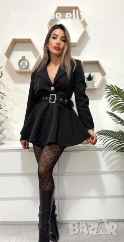 дамски гащеризон в черно и червено