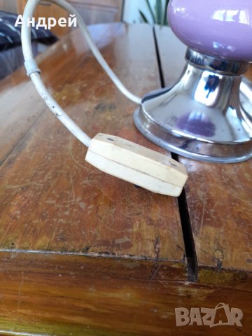 Стара нощна лампа #21, снимка 6 - Други ценни предмети - 44149074