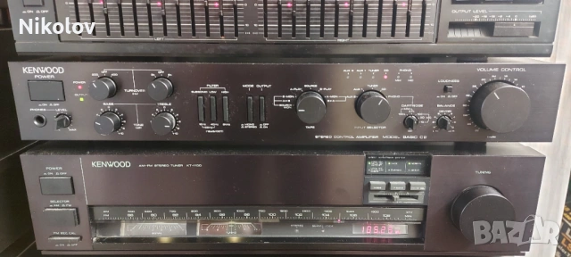 Предусилвятел Kenwood basic c2 , снимка 5 - Декове - 53471524