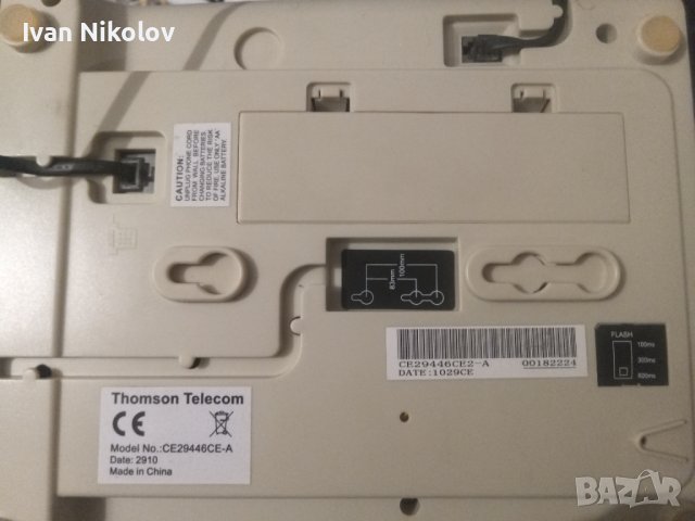 Alcatel офис телефон с говорител, снимка 2 - Стационарни телефони и факсове - 41462880