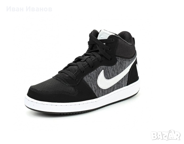 Nike Boys' Court Borough Mid  кецове / маратонки  номер 38 ,5- 39, снимка 7 - Детски маратонки - 44829524