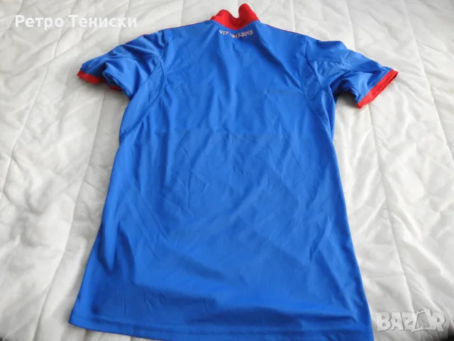 Тениска Vålerenga — Домакински adidas — Деца размер XL Синьо, снимка 3 - Тениски - 56314882