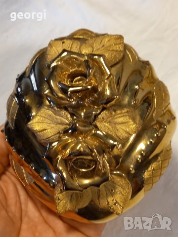 Украинска порцеланова бижутерка с позлата 30/2, снимка 7 - Колекции - 41902540